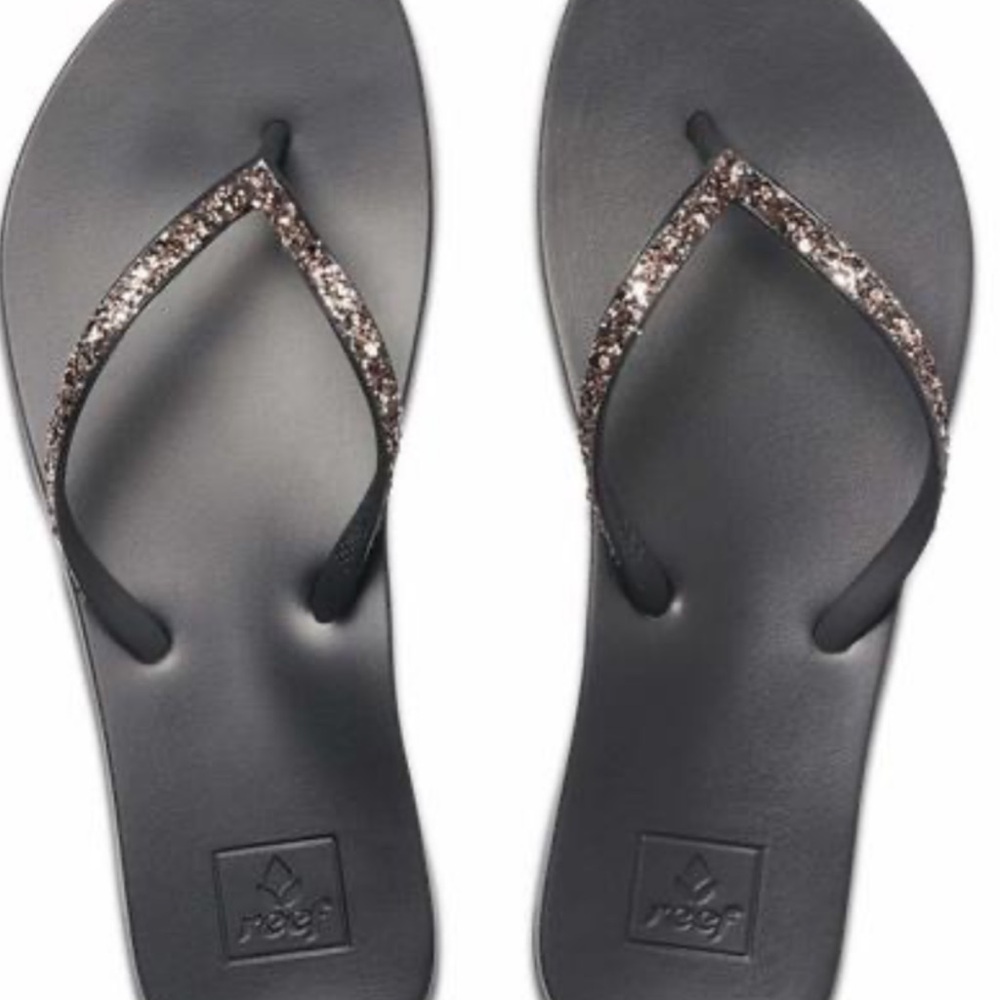 Reef Stargazer Women's Black Sparkle Sandals